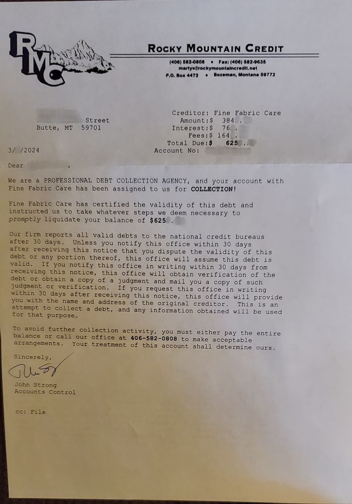 FINE FABRIC CARE Updated August 2024 101 Gallatin St, Butte