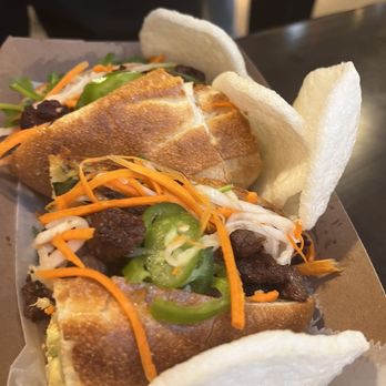 Three Monkeys - Ban mi sandwich - Thai Near Me - Santa Barbara, California