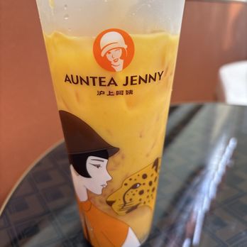 Auntea Jenny - Mango Coconut Sago - Bubble Tea Near Me - Irvine, California