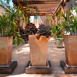 Gardens For All Seasons - Succulent pots on deck