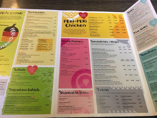 Menu photo 5 Nando's Peri-Peri Vancouver, BC