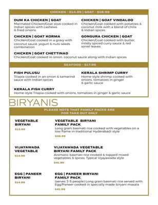 Menu photo 6 Paradise Indian Cuisine Aurora, OH Menu photo 6 Paradise Indian Cuisine Aurora, OH