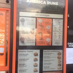 Dunkin' - Drive through menu 2/2