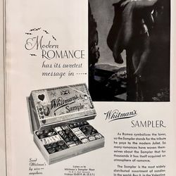 Russell Stover Chocolates - Advert from National Geographic Magazine February 1932