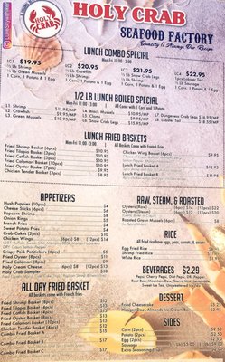 Menu photo 3 Holy Crab East Peoria, IL Menu photo 3 Holy Crab East Peoria, IL