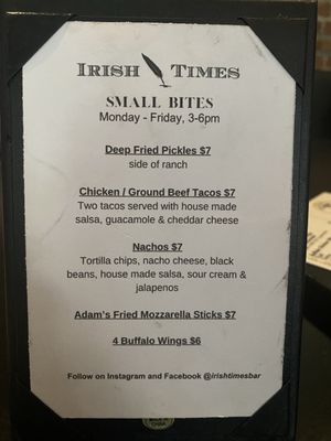 Menu photo 2 Irish Times San Francisco, CA Menu photo 2 Irish Times San Francisco, CA