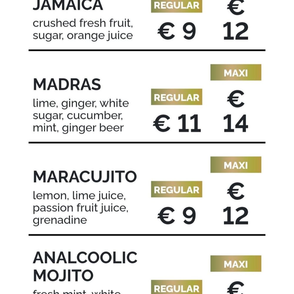 Bhangrabar - Some of the non alcoholic drinks - Lounges Near Me - Milan, Michigan