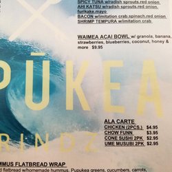 Menu part 2