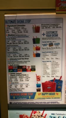 Menu photo 1 Sonic Drive-In Hayward, CA