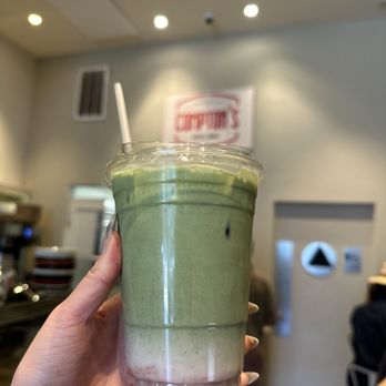 Compton's Coffee House - Raspberry Matcha Latte - Coffee & Tea Near Me - San Francisco, California Compton's Coffee House - Raspberry Matcha Latte - Coffee & Tea Near Me - San Francisco, California