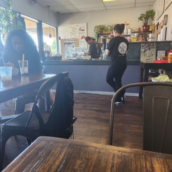 Cafe Aroma - Just waiting patiently. - Coffee & Tea Near Me - Manteca, California