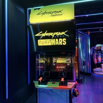 Netflix House - Cyberpunk Edgerunners game which I loved - Eatertainment Near Me - Dallas, Texas Netflix House - Cyberpunk Edgerunners game which I loved - Eatertainment Near Me - Dallas, Texas