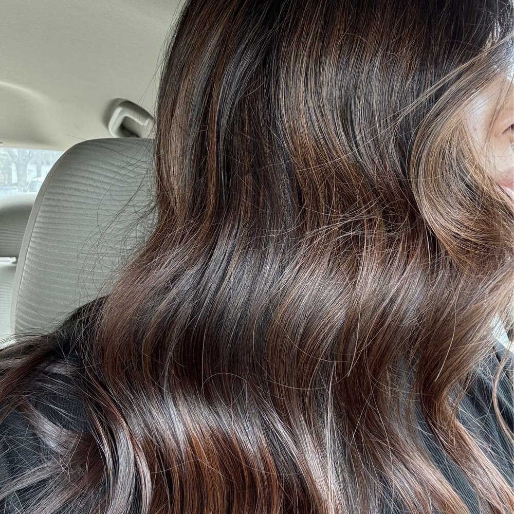 Salon Midori - Dark brown balayage - Hair Salons Near Me - Brea, California Salon Midori - Dark brown balayage - Hair Salons Near Me - Brea, California