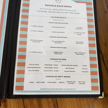 Cuban Kitchen - Menu - Cuban Near Me - San Mateo, California