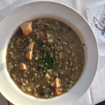 Pacifica Del Mar - Mulligatawny soup - pretty disappointing - New American Near Me - Del Mar, California Pacifica Del Mar - Mulligatawny soup - pretty disappointing - New American Near Me - Del Mar, California