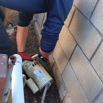 Backyard Pool & Spa Repair - Zahan disassembling the pump motor. - Pool & Hot Tub Service Near Me - Pasadena, California Backyard Pool & Spa Repair - Zahan disassembling the pump motor. - Pool & Hot Tub Service Near Me - Pasadena, California