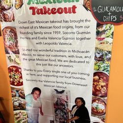 Downeast Mexican Takeout - A bit of history