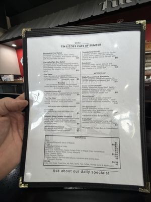 Menu photo 3 Tin Lizzies Cafe Sumter, SC