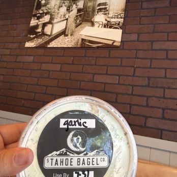 Elite Experience: Reno Tahoe Bagel Co. - Garlic spread - Yelp Events Near Me - Reno, Nevada