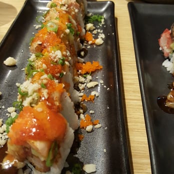 Mikuni - Closeup of Pimp my Roll - Japanese Near Me - Davis, California Mikuni - Closeup of Pimp my Roll - Japanese Near Me - Davis, California