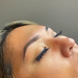 Face Card Studios - Post Wax and Tint on my lovely client Yuan.