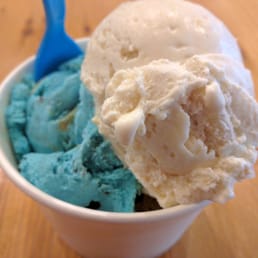 Cookie Monster Ice Cream Cake