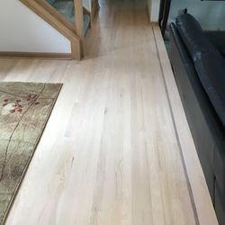 P&K Hardwood Restoration - Our newly refinished hardwood floors by  P&K.  Todd is a true craftsman.