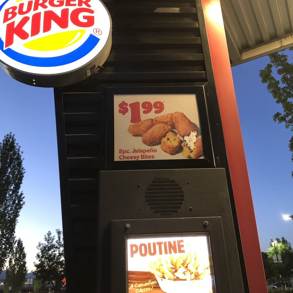 Burger King - Drive thru ordering station~ - Burgers Near Me - Port Coquitlam, British Columbia