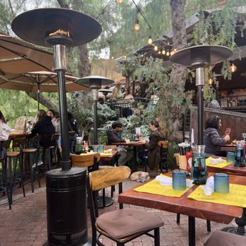 Cafe on 27 - Well heated patio on a foggy day. - Breakfast & Brunch Near Me - Topanga, California Cafe on 27 - Well heated patio on a foggy day. - Breakfast & Brunch Near Me - Topanga, California