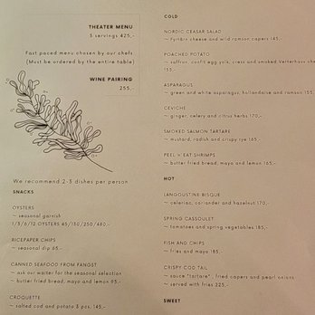 Oranje - Menu - Bistros Near Me - Copenhagen, 84 Oranje - Menu - Bistros Near Me - Copenhagen, 84