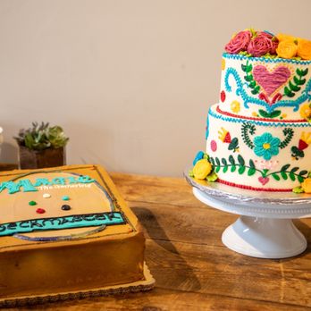 The Bread Box - The couple's cake and groom's cake. - Bakeries Near Me - San Antonio, Texas The Bread Box - The couple's cake and groom's cake. - Bakeries Near Me - San Antonio, Texas
