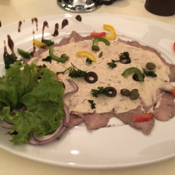 Castello Belvedere - Vitello Tonnato - Italian Near Me - Bad Brückenau, BY Castello Belvedere - Vitello Tonnato - Italian Near Me - Bad Brückenau, BY