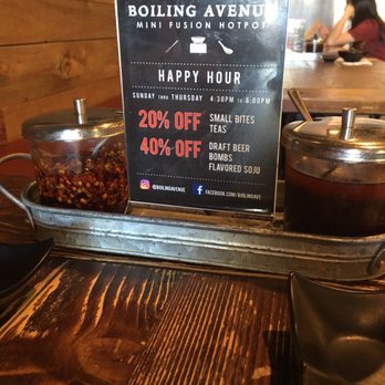 Boiling Avenue - Happy hour menu - Hot Pot Near Me - Sacramento, California Boiling Avenue - Happy hour menu - Hot Pot Near Me - Sacramento, California