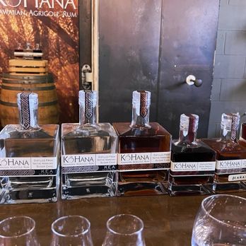 Ko'olau Distillery - Tasting flight - Distilleries Near Me - Kailua, Hawaii