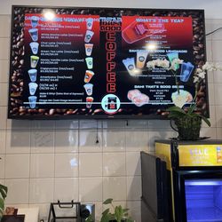 A great variety of coffee and tea served hot and cold.