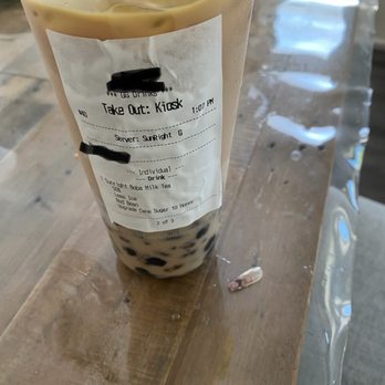 Sunright Tea Studio - Acrylic nail in my drink...disgusting!! - Bubble Tea Near Me - Garden Grove, California