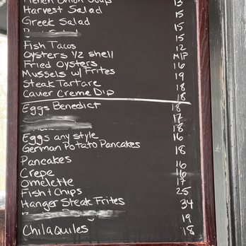 Le Petit Bistro - Sunday brunch menu - French Near Me - Rhinebeck, New York