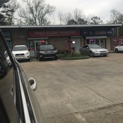 Nola Cajun Seafood - Outside. You'll miss it if you don't know where to go