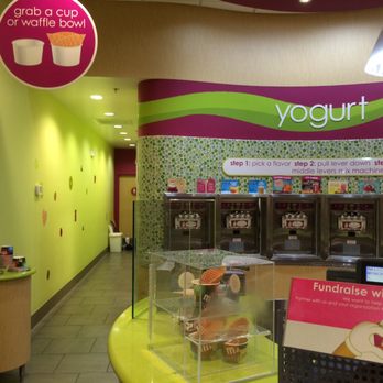 Menchie's - Restrooms down the hall. Very clean - Ice Cream & Frozen Yogurt Near Me - Ridgeland, Mississippi