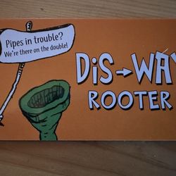 Dis-Way Rooter - Business card