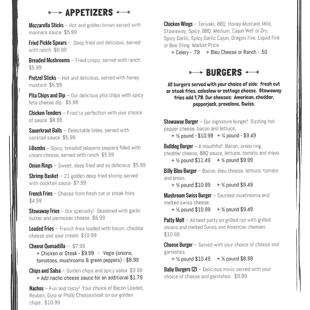 Stowaway Pub - 03,17,2024 - Pubs Near Me - Stow, Ohio Stowaway Pub - 03,17,2024 - Pubs Near Me - Stow, Ohio