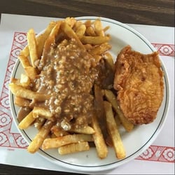 Leo's Restaurant & Take-Out - Small fish and chips dressing and gravy