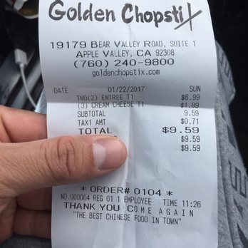 Golden Chopstix - Chinese Near Me - Apple Valley, California