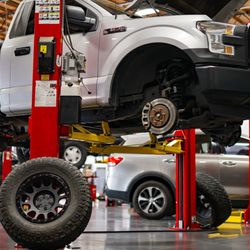 APA Total Car Care - Brakes being changed on an F150
