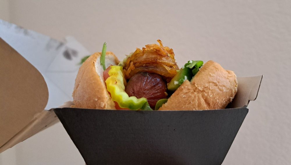 Food from Dog Haus Biergarten