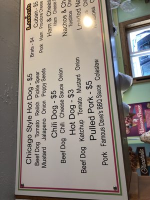 Menu photo 3 The Filling Station Butternut, WI