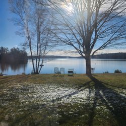 Alamoosook Lakeside Inn - One of the views from the dining room.