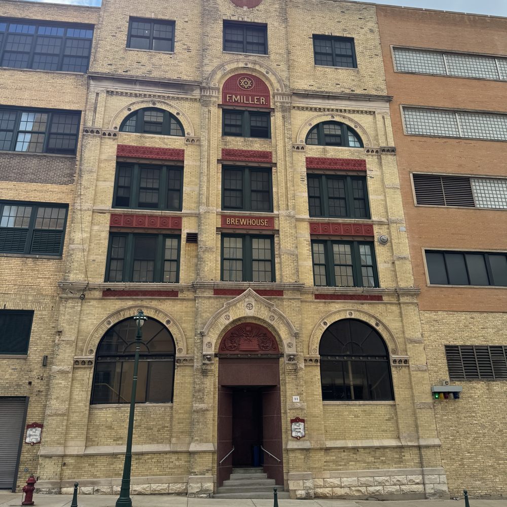 Miller Brewery Tour - One of the old brewery buildings (we did not go inside). - Beer Tours Near Me - Milwaukee, Wisconsin