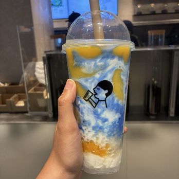 Hey Tea - Mango boom blue - Coffee & Tea Near Me - Los Angeles, California Hey Tea - Mango boom blue - Coffee & Tea Near Me - Los Angeles, California