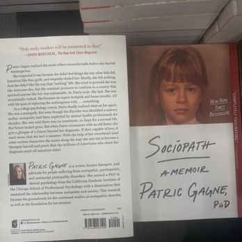 Barnes & Noble - Sociopath a Memoir Patric Gagne, PhD - Bookstores Near Me - Long Beach, California Barnes & Noble - Sociopath a Memoir Patric Gagne, PhD - Bookstores Near Me - Long Beach, California